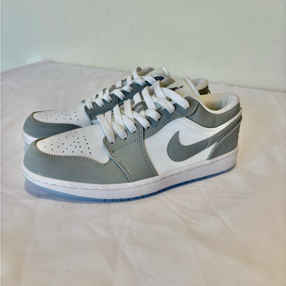 New Nike Air Jordan 1 Low Wolf 2024 DC0774- 105 Women's Shoes Size 7